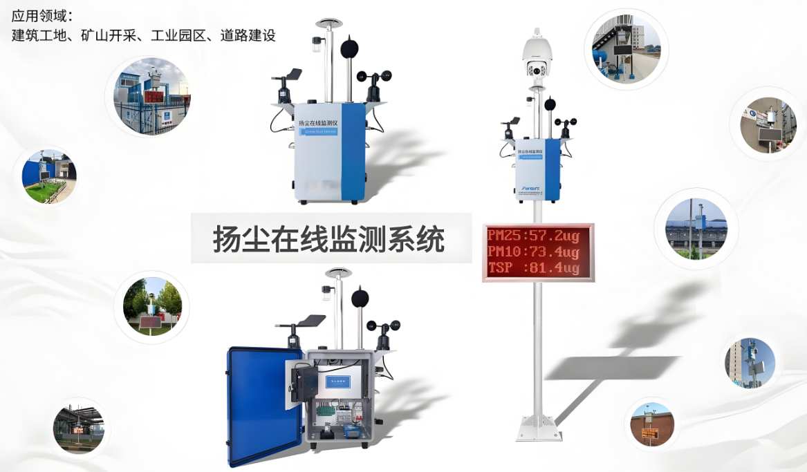 工地施工揚(yáng)塵監(jiān)測(cè)系統(tǒng)主要監(jiān)測(cè)哪些數(shù)據(jù)？